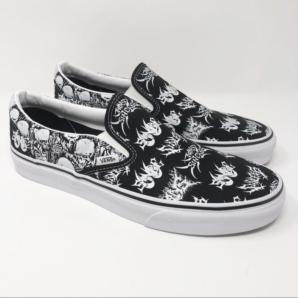 New Vans Classic Slip-On Forgotten Bones Sneakers